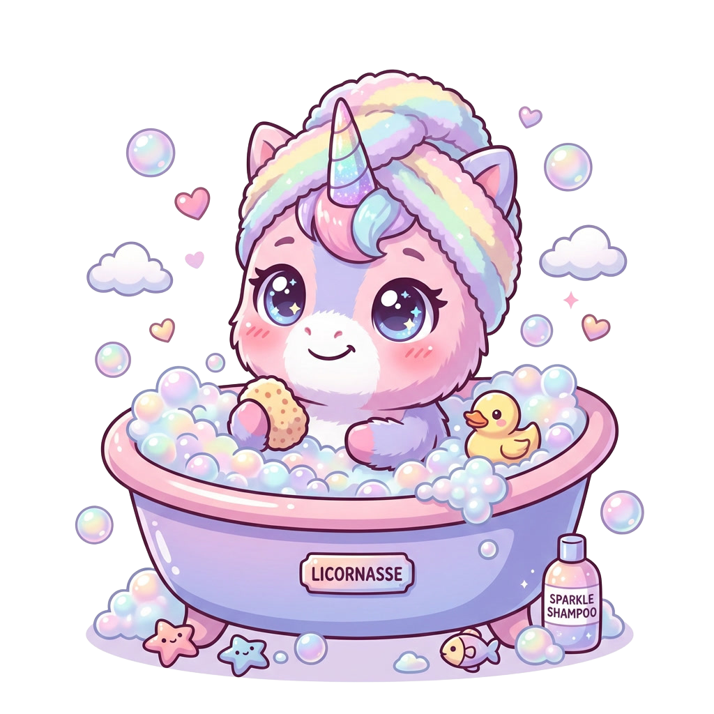 🦄 Licornasse — Douche 🚿