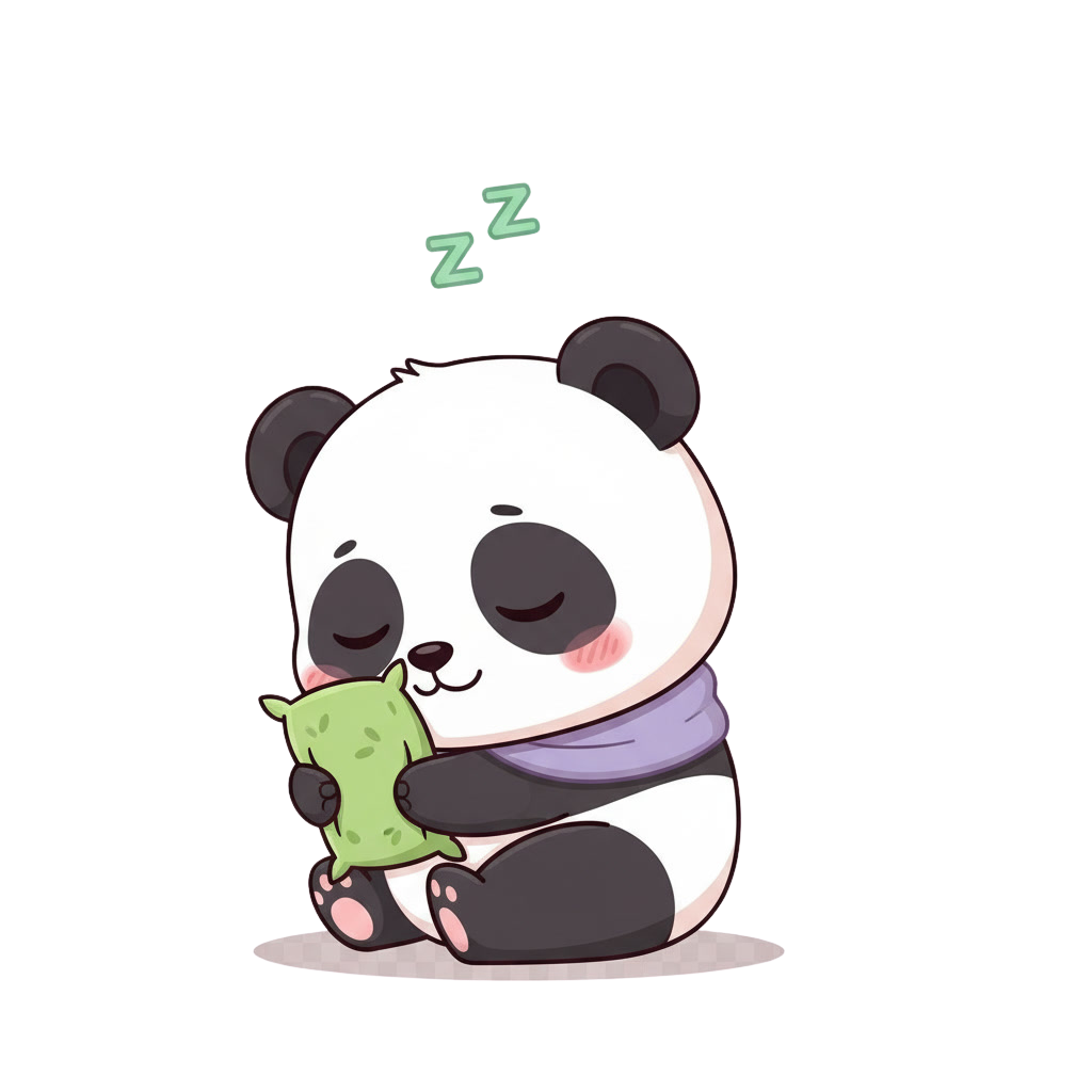 🐼 Pandanounet — Il dort 😴